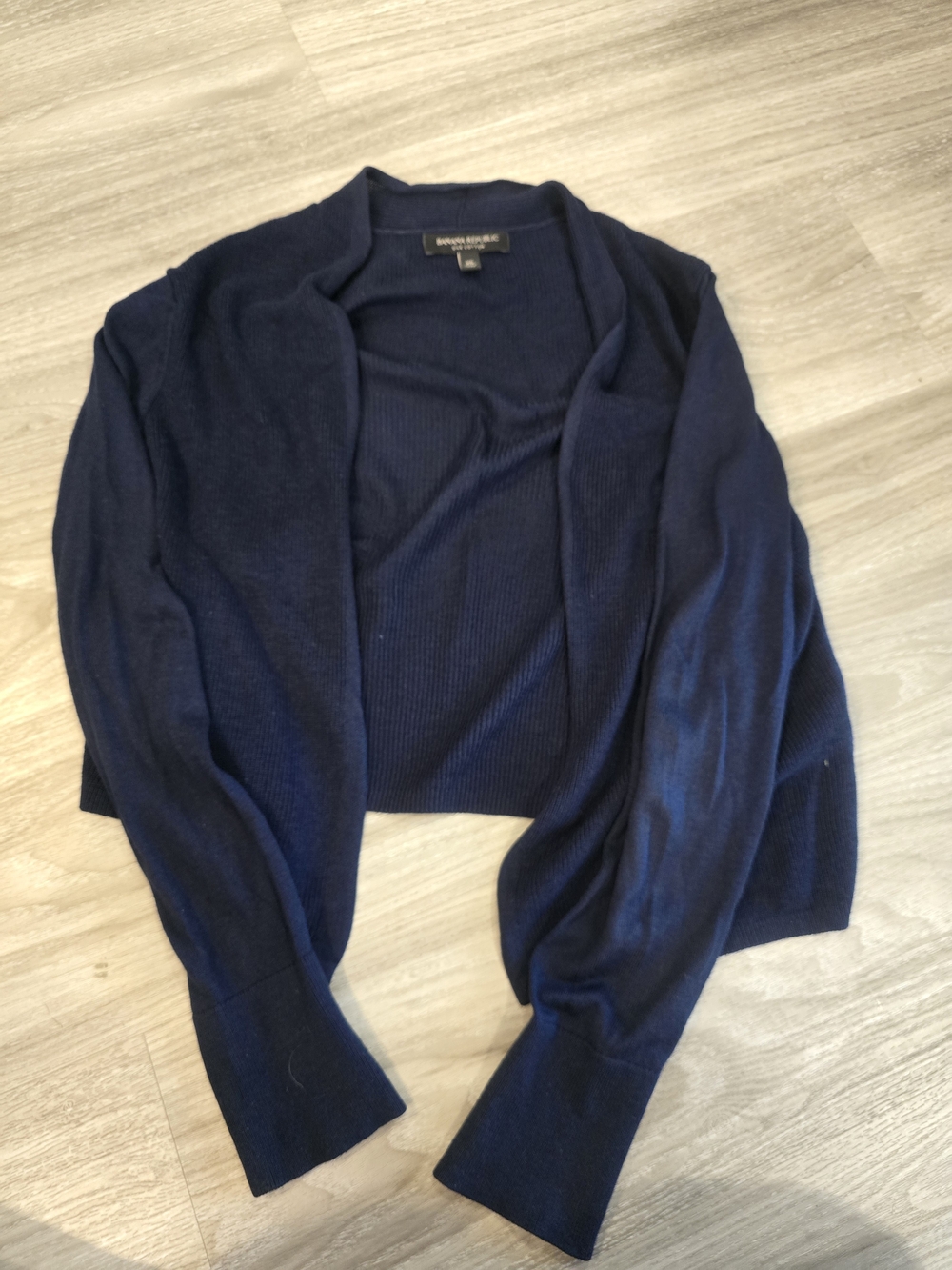 Banana Republic Navy Open-Front Women's Sweater